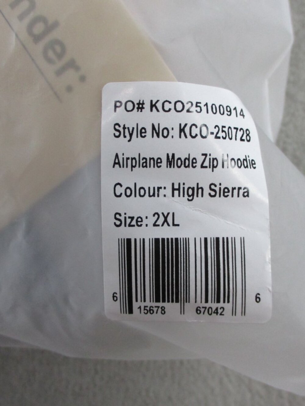 COMFRT Airplane Mode Zip Hoodie Adult 2XL XXL High Sierra Camo AOP Lounge NEW - Picture 8 of 13